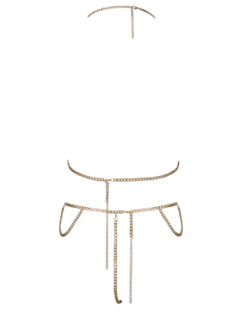 2 Chaines de corps dorées 
