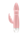 Vibromasseur Rabbit rose multivitesse 
