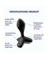 Vibromasseur anal USB noir Game Changer Satisfyer 