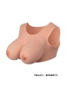 Buste seins réaliste couleur peau claire Taille L Bonnet E 