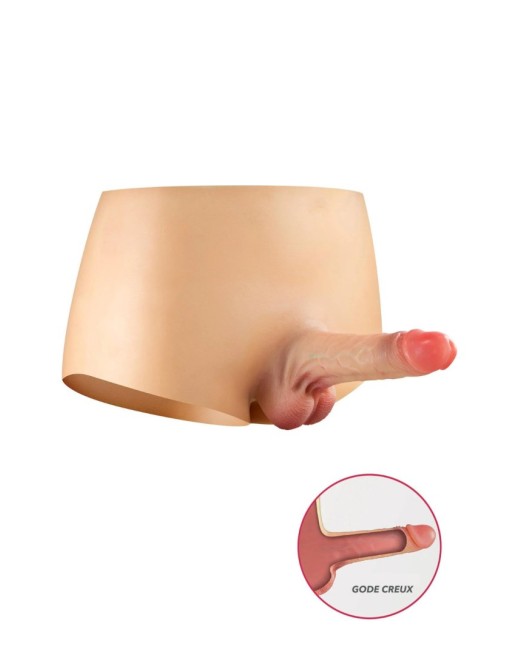 Culotte gode creux en silicone 