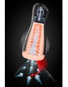Masturbateur luxe 3D sensitive avec stimulateur de périnée 