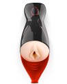 Masturbateur luxe 3D sensitive avec stimulateur de périnée 