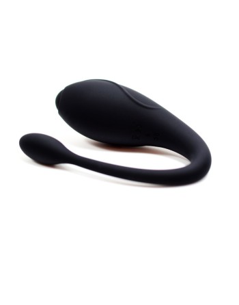 TANDEM Noir, stimulateur pour couple USB avec télécommande en silicone médical