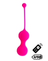 MINA Rose, Boules de Geisha en silicone médical USB avec télécommande