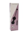 MINA Noir, Boules de Geisha en silicone médical USB avec télécommande