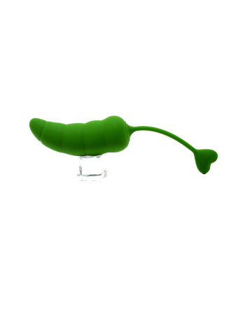PIMENTO, Un Œuf vibrant avec télécommande, couleur et forme Piment en silicone médical