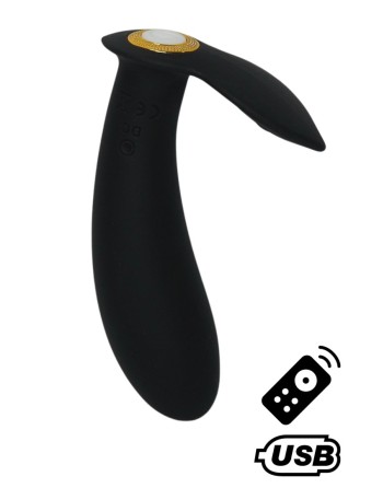 ERNEST, Mini vibromasseur avec stimulateur clitoridien USB, avec télécommande