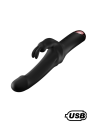 PLAYER, Vibromasseur Rabbit USB, silicone médical doux et lisse, doté de 10 modes de vibration