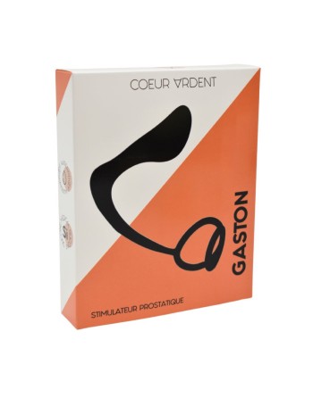 GASTON, Stimulateur Prostatique dans un silicone doux et lisse 