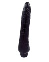Vibromasseur réalise noir veiné de 25 cm