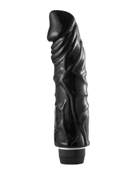 Vibromasseur réaliste couleur noir 22 cm de long