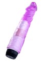 Vibromasseur 20 cm Jelly violet avec Picots