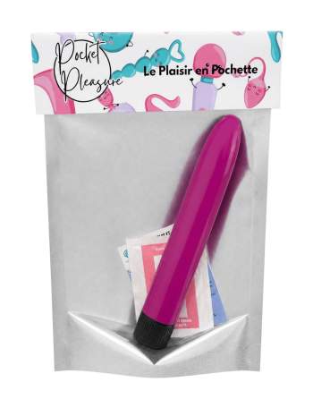 Vibromasseur Classique Violet  1 dosette de lubrifiant — Pocket Pleasure