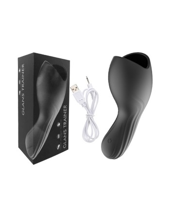 Masturbateur noir USB, 10 modes de vibration