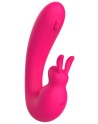 Vibromasseur 2 en 1 G-spot et C-spot USB Kala rose 