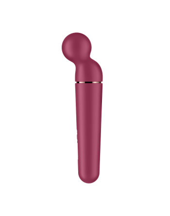 Vibromasseur wand rouge USB 60 vibrations Planet Wand-er Satisfyer 