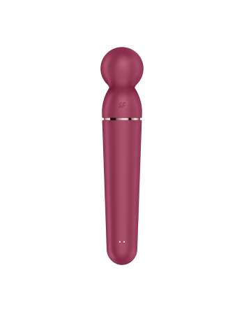 Vibromasseur wand rouge USB 60 vibrations Planet Wand-er Satisfyer 