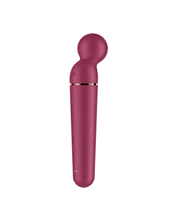 Vibromasseur wand rouge USB 60 vibrations Planet Wand-er Satisfyer 