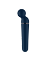 Vibromasseur wand bleu USB 60 vibrations Planet Wand-er Satisfyer 