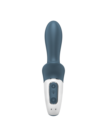 Vibromasseur gonflable anal gris USB Air Pump Booty 2 Satisfyer 