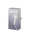 Gode anal en verre borosilicaté massif transparent Sparkling Crystal Satisfyer 