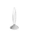Gode anal en verre borosilicaté massif transparent Sparkling Crystal Satisfyer 