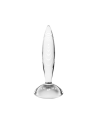 Gode anal en verre borosilicaté massif transparent Sparkling Crystal Satisfyer 
