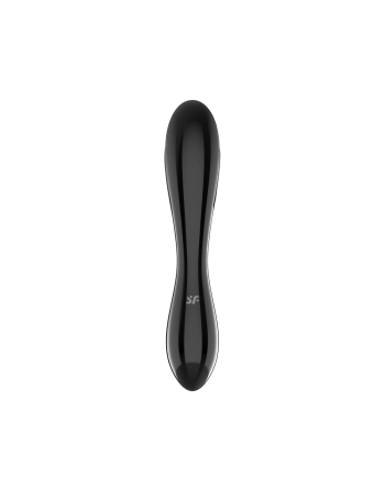 Gode en verre noir haute qualité Dazzling Crystal 1 Satisfyer 