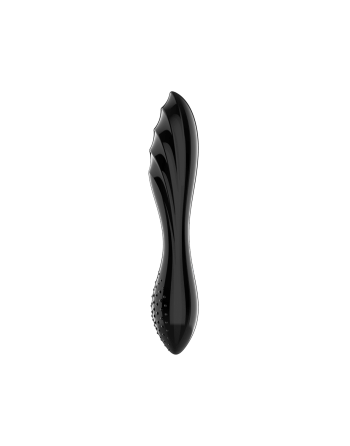 Gode en verre noir haute qualité Dazzling Crystal 1 Satisfyer 