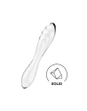 Gode en verre transparent haute qualité Dazzling Crystal 1 Satisfyer 