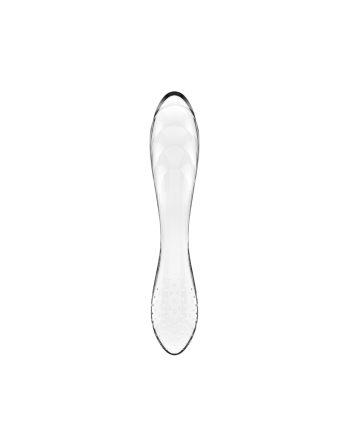 Gode en verre transparent haute qualité Dazzling Crystal 1 Satisfyer 