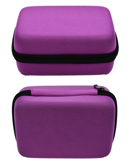Boite de rangement coquée couleur violette 