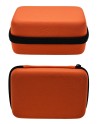 Boite de rangement coquée couleur orange 
