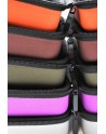 Boite de rangement coquée couleur orange 