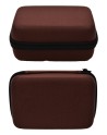 Boite de rangement coquée couleur marron 