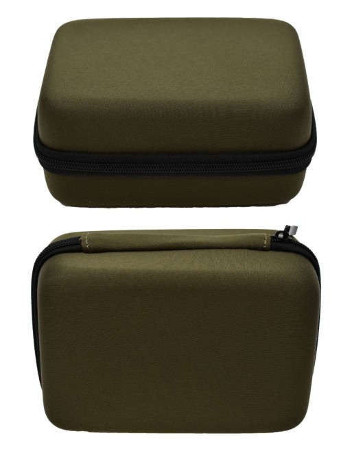 Boite de rangement coquée couleur kaki 