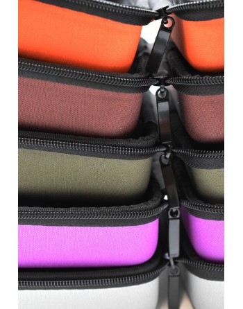 Boite de rangement coquée couleur kaki 