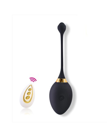 Œuf vibrant noir télécommandé USB noir