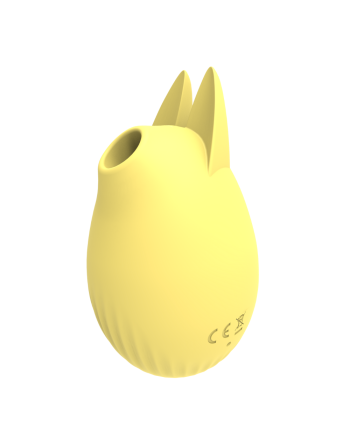 Stimulateur clitoridien Bunny USB jaune Martie 