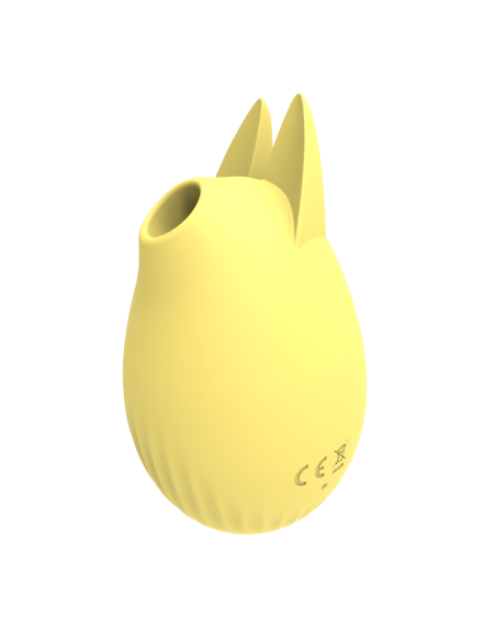 Stimulateur clitoridien Bunny USB jaune Martie 