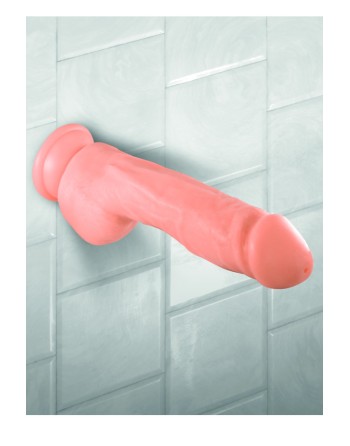 Gode ventouse réaliste éjaculateur 23 cm 