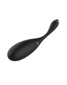 Œuf vibrant télécommandé USB noir avec option commande vocale LOLA-S 
