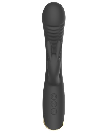 Vibromasseur triple stimulation très puissant noir USB 