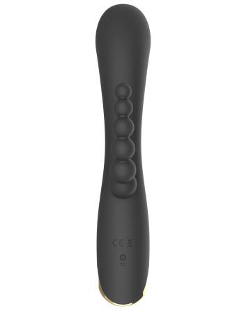 Vibromasseur triple stimulation très puissant noir USB 