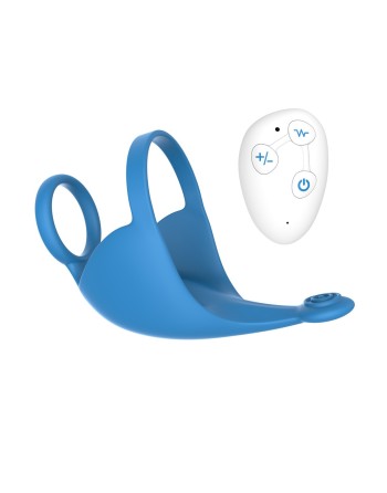 Vibrateur / Masseur de testicule télécommandé, USB waterproof 