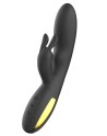 Vibromasseur rabbit noir Luxe très puissant, USB 