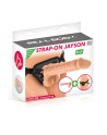 2 en 1 Gode ceinture interchangeable Jayson 21 cm 