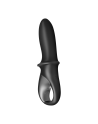 Vibromasseur noir USB, chauffant et connecté Hot Passion Satisfyer