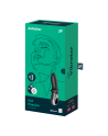 Vibromasseur noir USB, chauffant et connecté Hot Passion Satisfyer